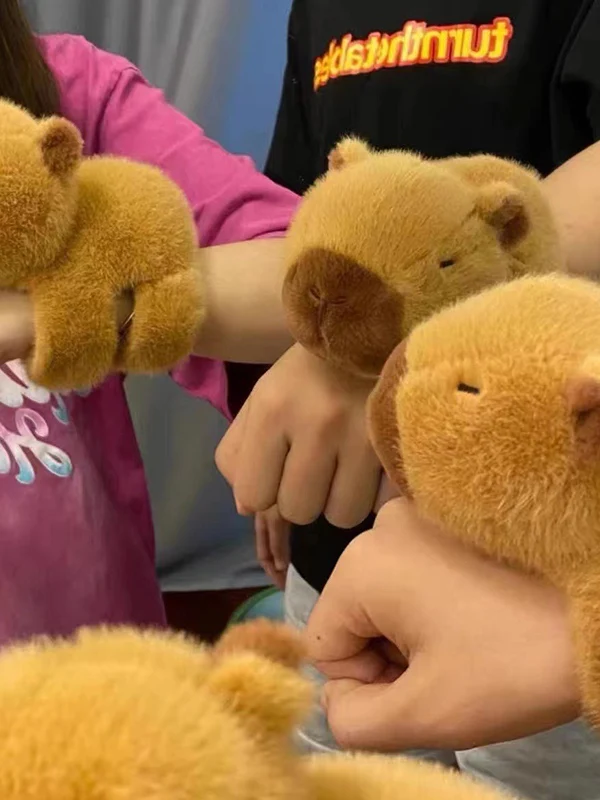 1PC Animal Plush Toy Decorated Slap Bracelet - Image 17