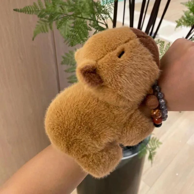 1PC Animal Plush Toy Decorated Slap Bracelet - Image 7