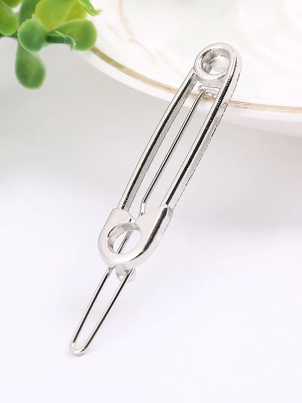 1pc Safety Pin Hair Clip
