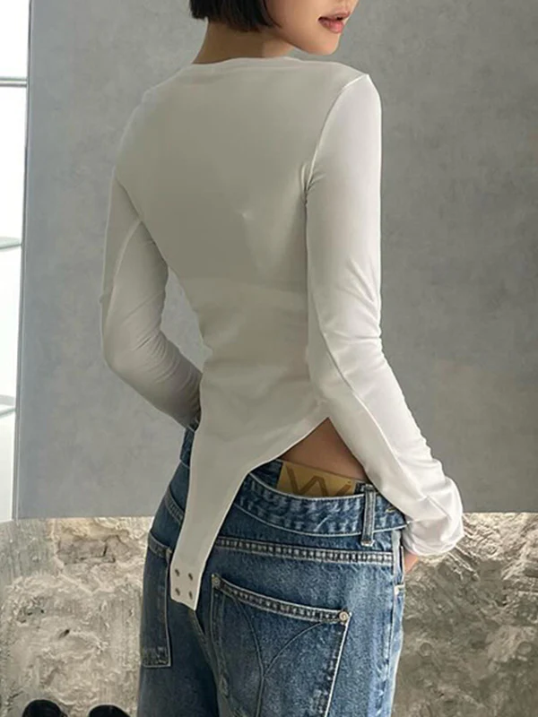 3D Patterned Tie Print Long Sleeve - Image 4