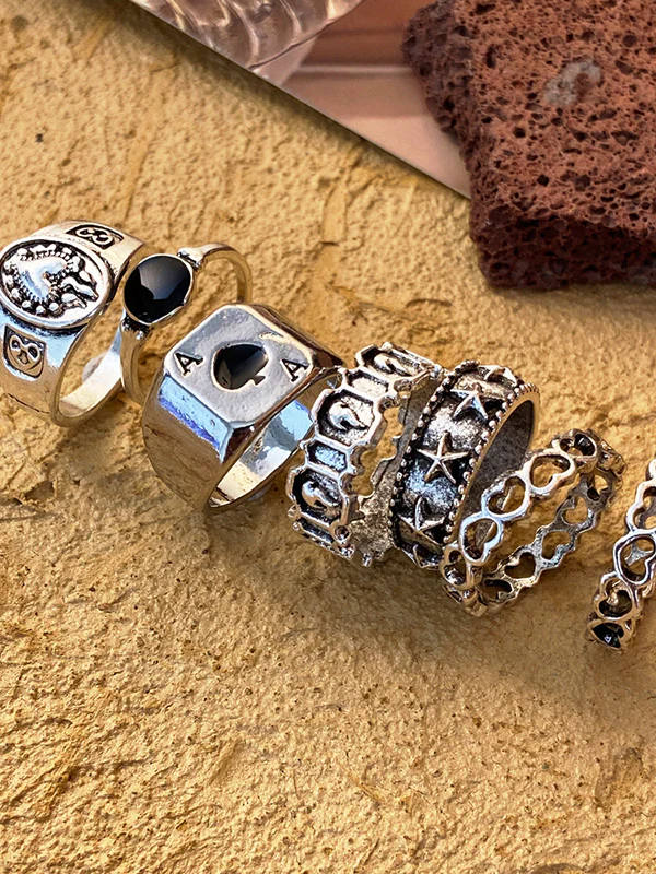 7Pcs Vintage Ring - Image 2