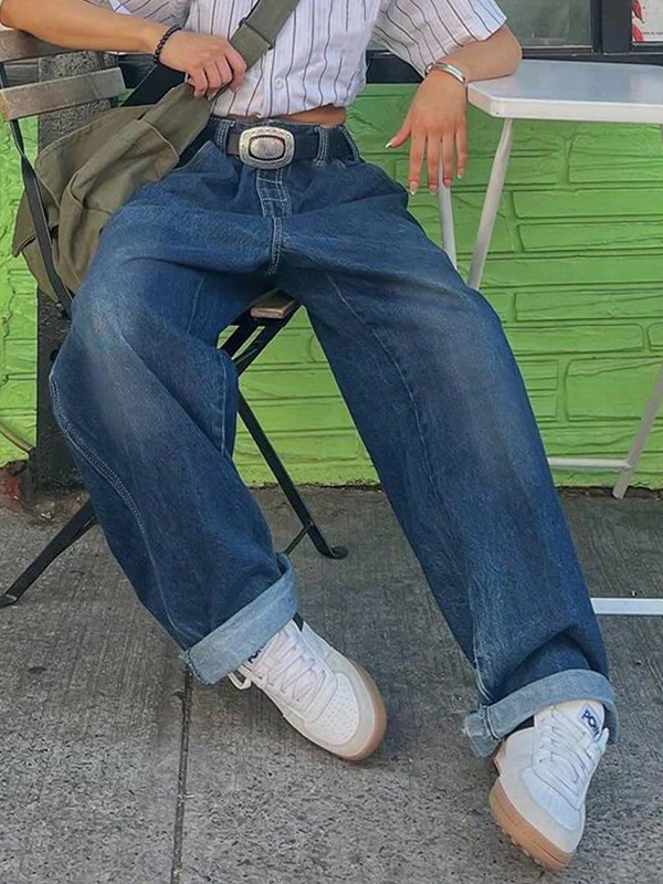 American Retro Boyfriend Jeans - Image 5