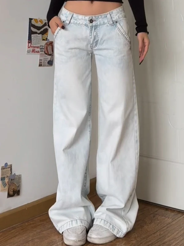 American Retro Casual Boyfriend Jeans - Image 2