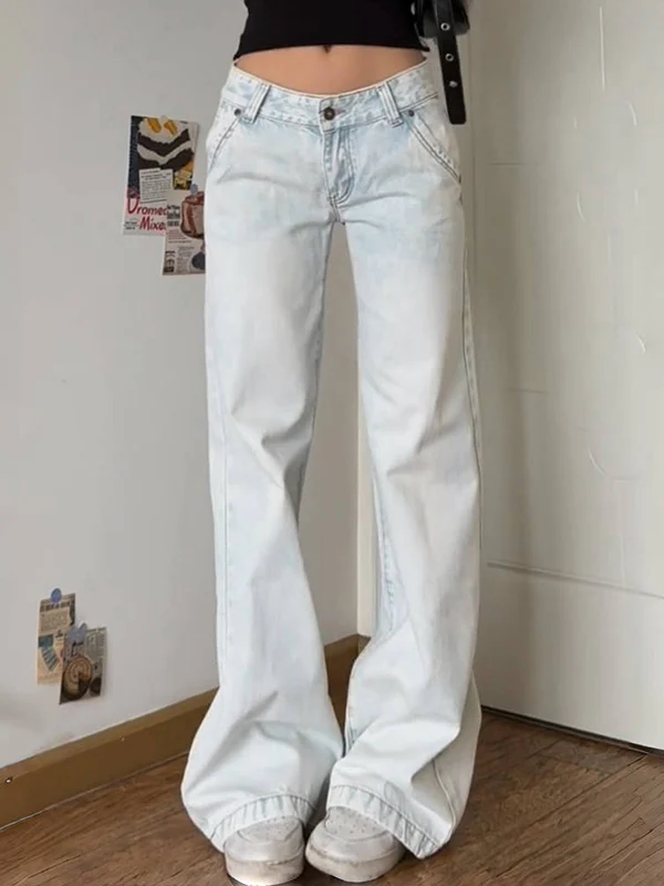 American Retro Casual Boyfriend Jeans - Image 4