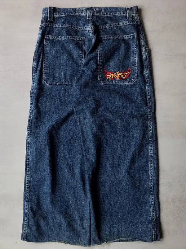 American Retro Hiphop Boyfriend Jeans - Image 2