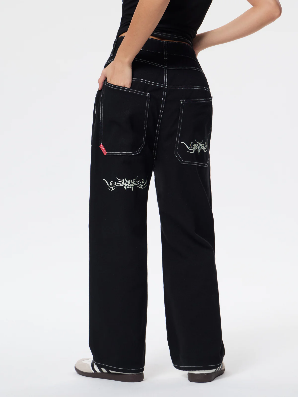 American Retro Hiphop Boyfriend Jeans - Image 2