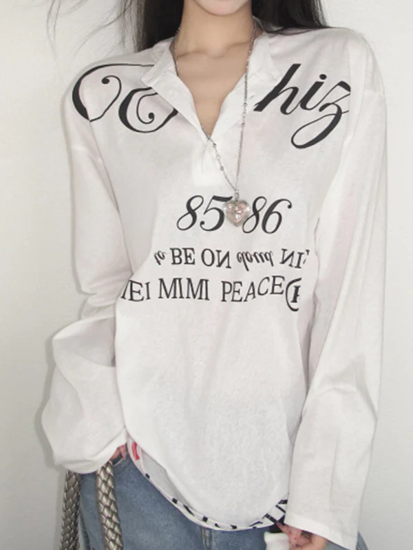 American Retro Print Long Sleeve - Image 4