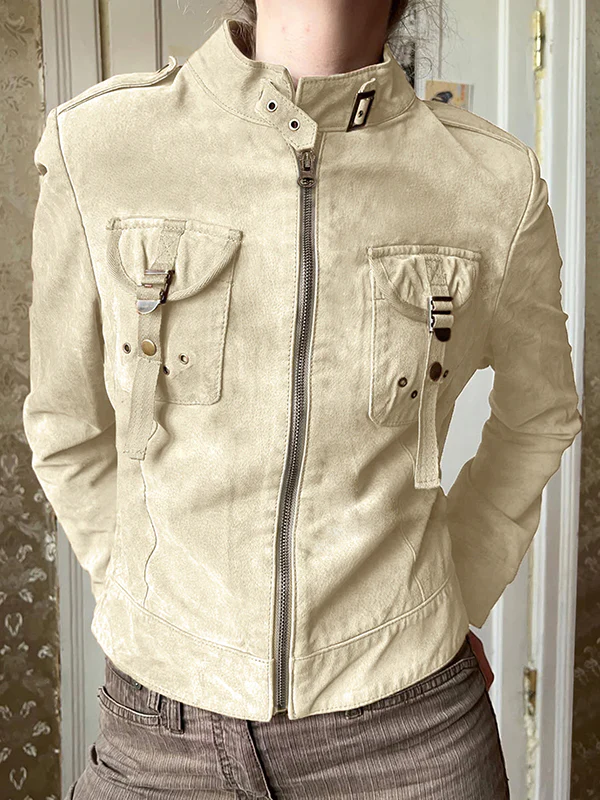 American-Style Utility Pockets Jacket - Image 3