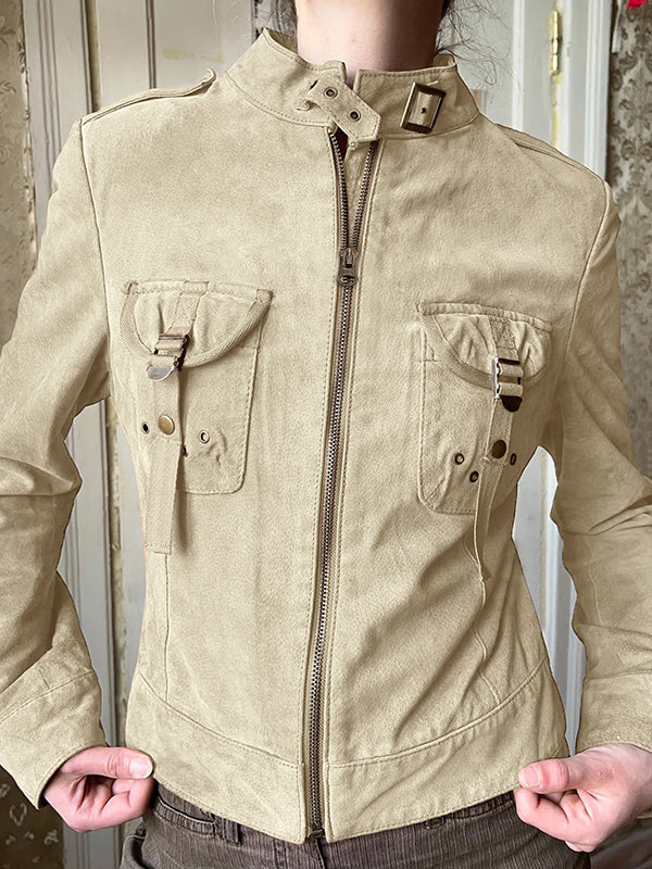 American-Style Utility Pockets Jacket - Image 5