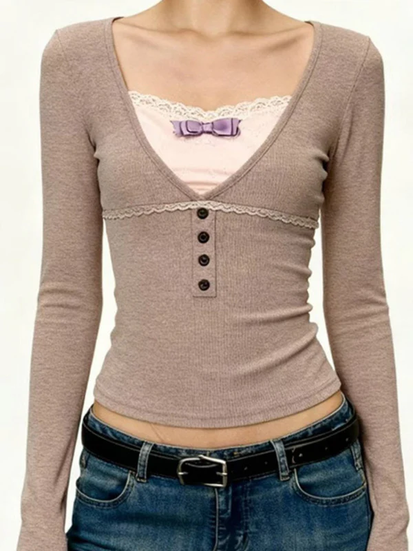 American Vintage Knit Long Sleeve - Image 2