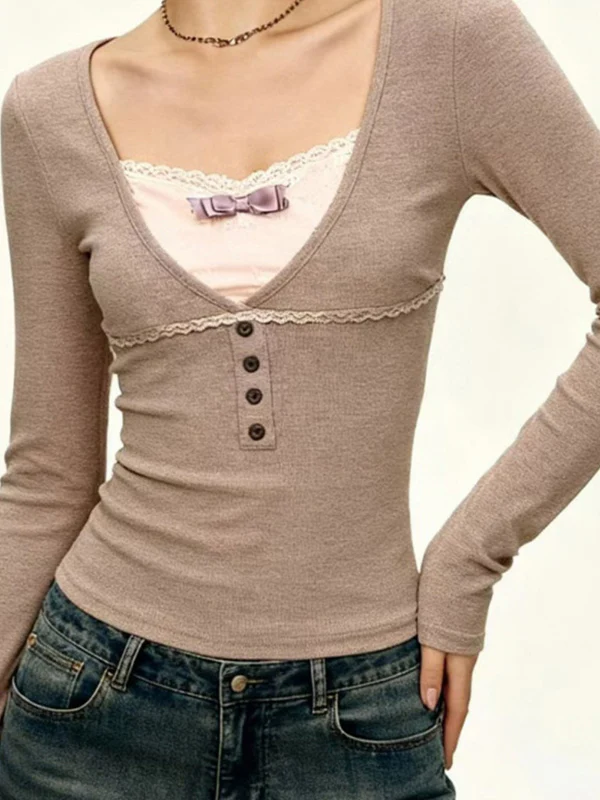 American Vintage Knit Long Sleeve - Image 3