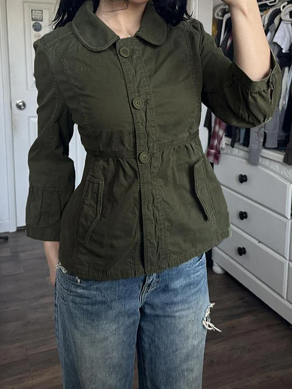 American Vintage Peter Pan Collar Jacket