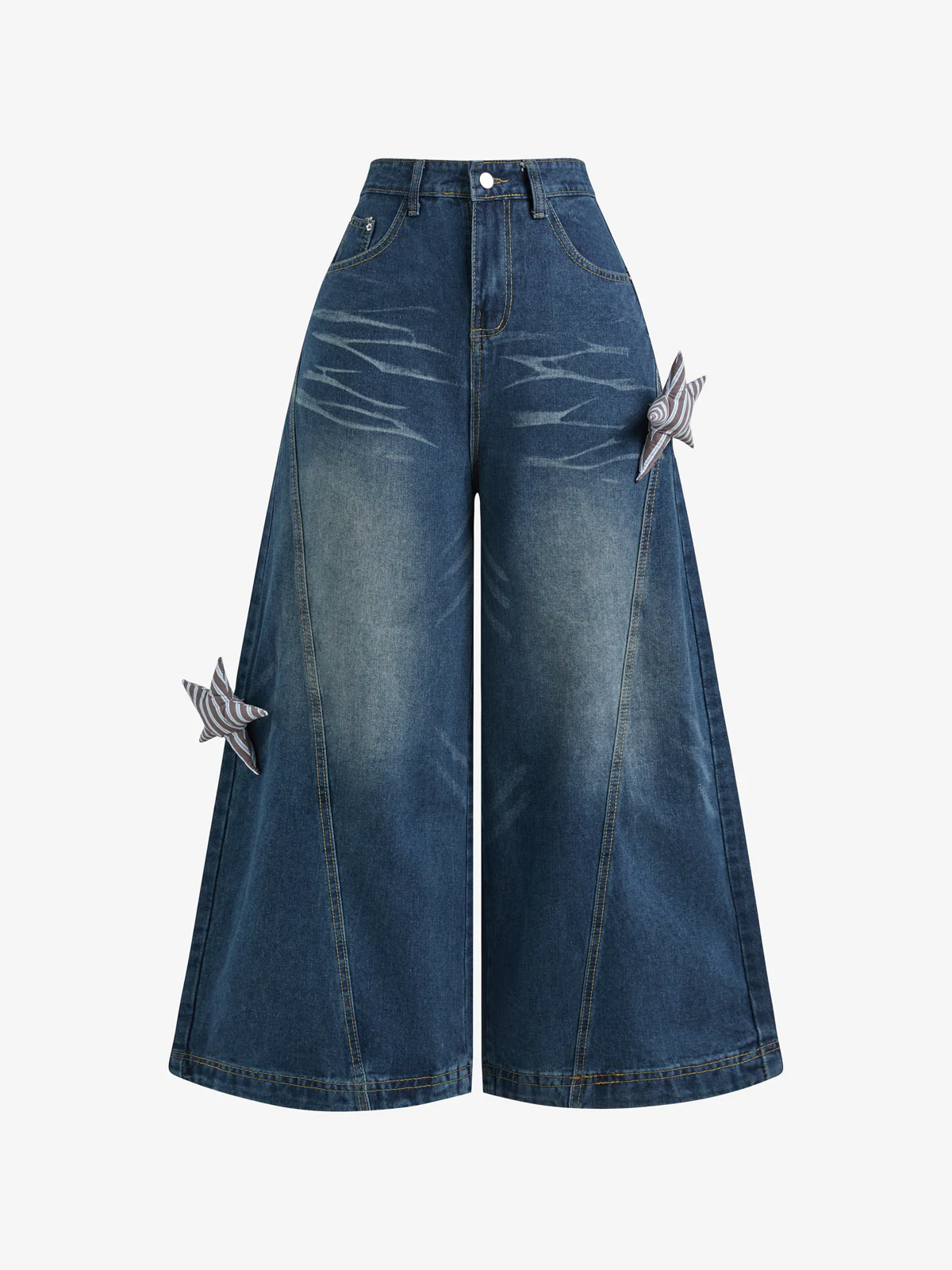 American Vintage Washed Boyfriend Jeans