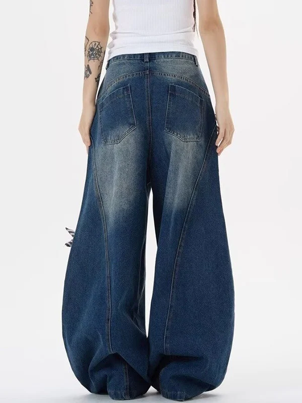 American Vintage Washed Boyfriend Jeans - Image 5