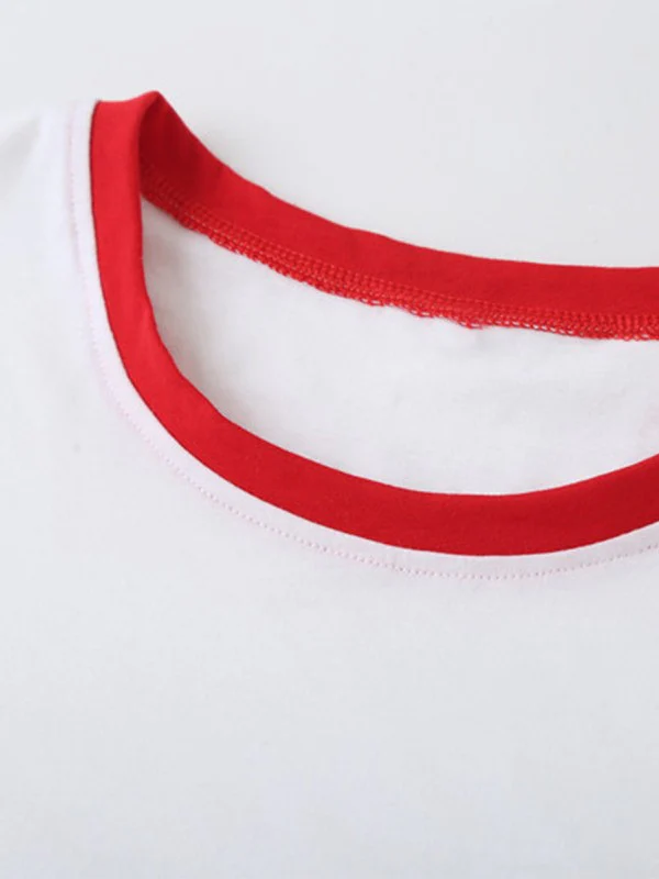 Baby Girl Short Sleeve Crop Top - Image 5