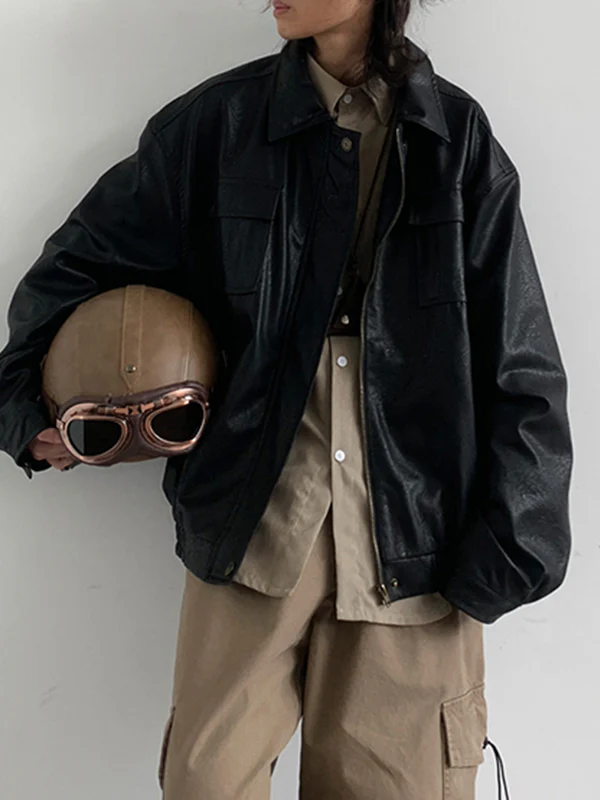 Bad Boy Pu Motorcycle Jacket - Image 2
