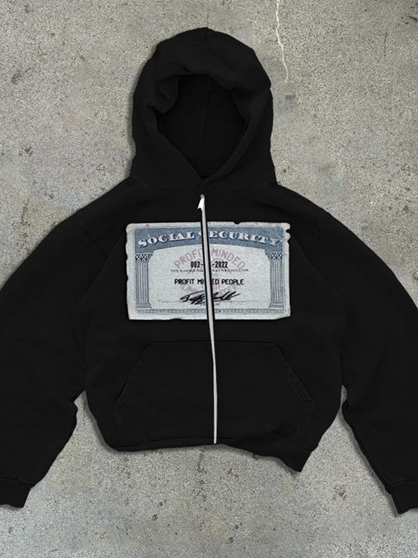 Banknote Design Printing Hoodie - Image 4