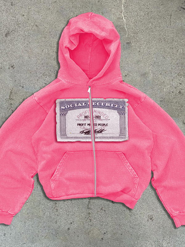 Banknote Design Printing Hoodie - Image 5