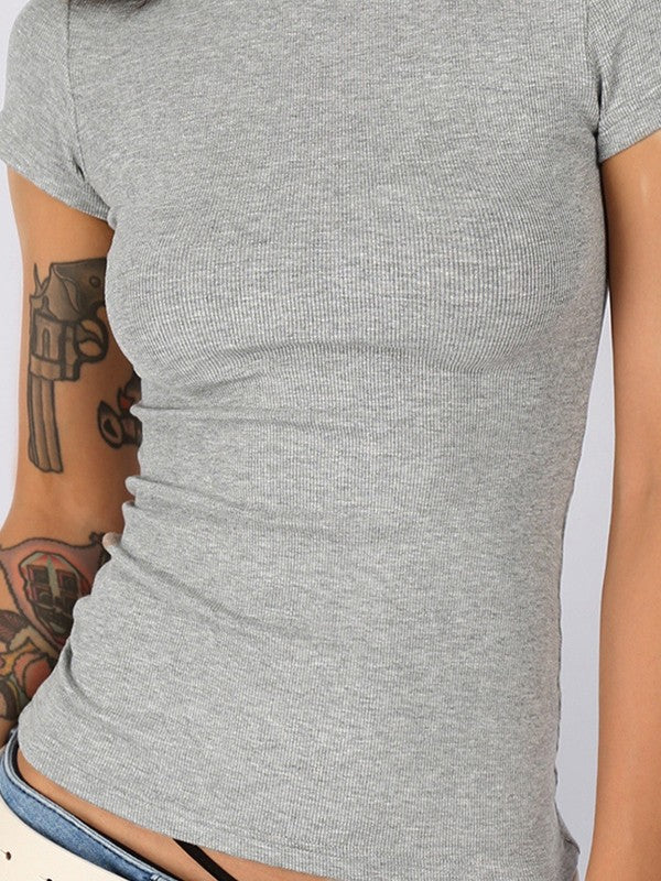 Basic Short Sleeve Tee - Image 14