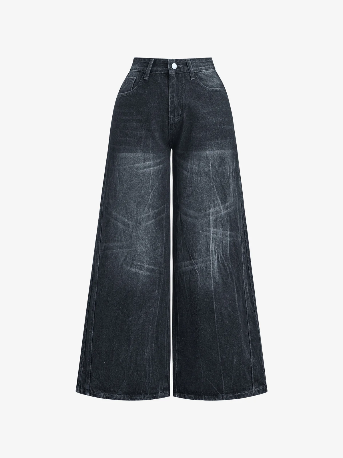 Black Washed Boyfriend Jeans