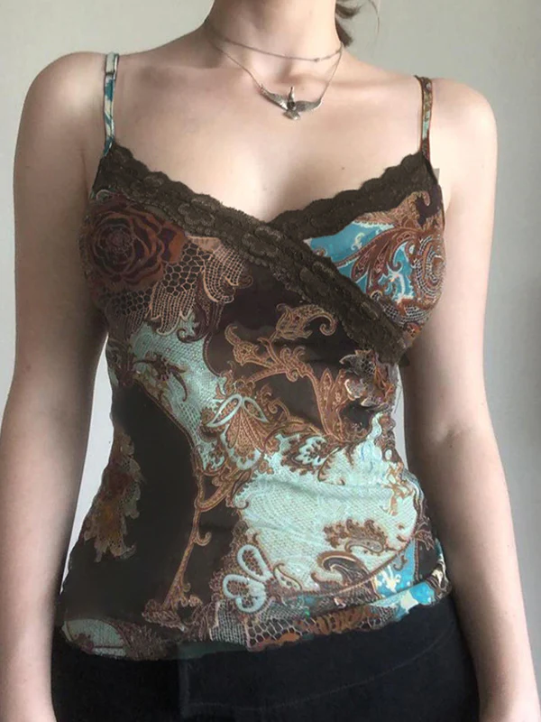 Botanical Prints Cami Top - Image 9