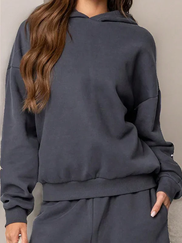 Bowknot Print Loose Sweatshirts - Image 4