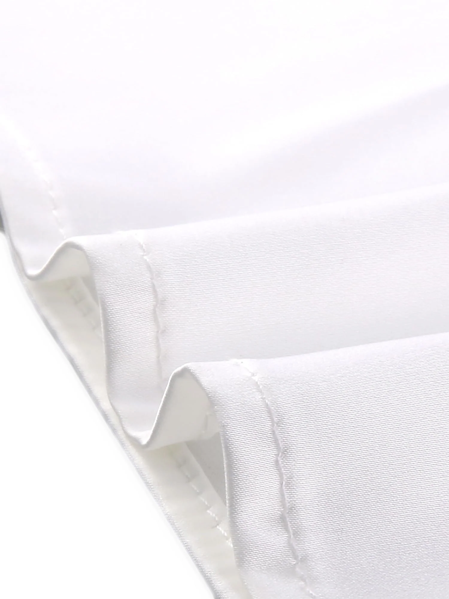 Built-In Bra Satin V Neck Tank Top - Image 14