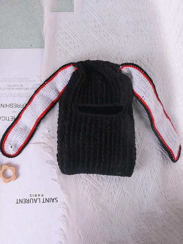 Bunny Crochet Knit Balaclava - Image 6