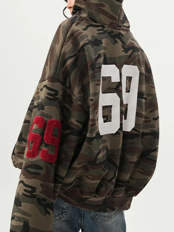 Camouflage Digital Print Jacket - Image 3