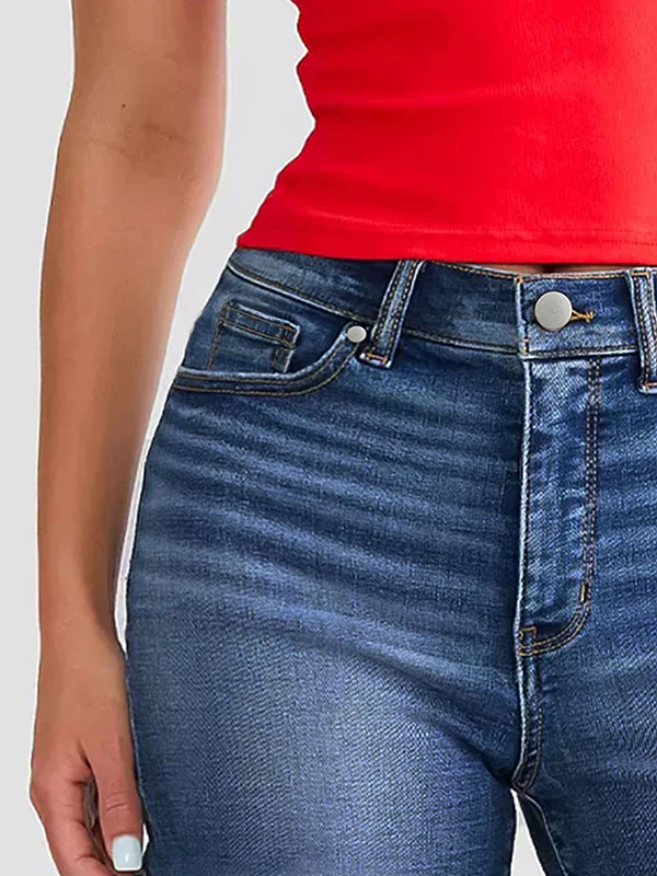 Casual Stretch Denim Shorts - Image 3