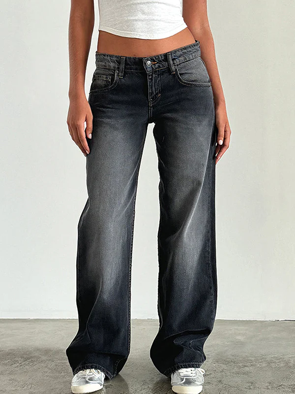 Casual Wash Boyfriend Jeans - Image 6