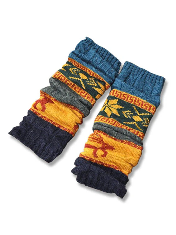 Christmas Jacquard Knitted Leg Warmer - Image 12