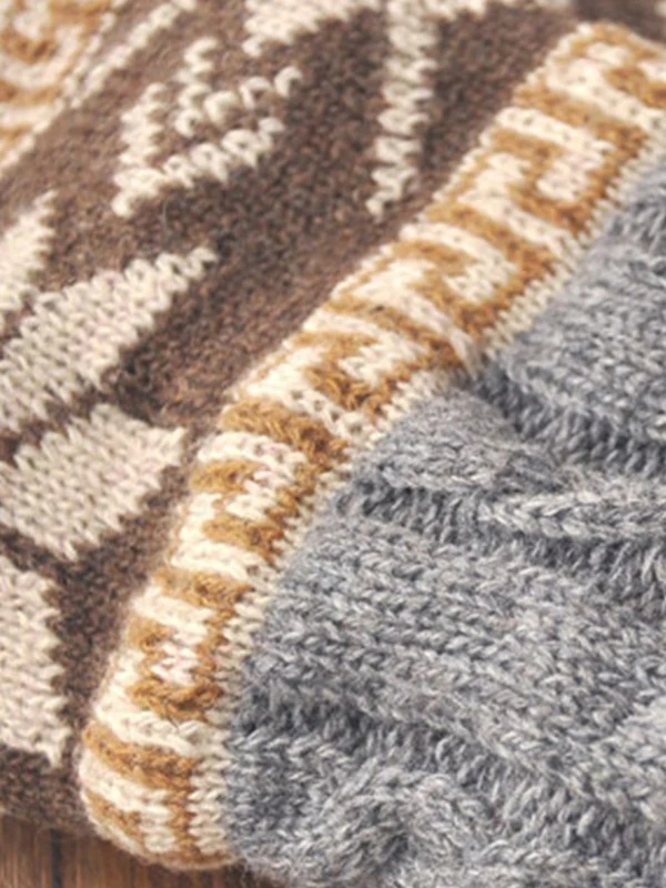 Christmas Jacquard Knitted Leg Warmer - Image 8