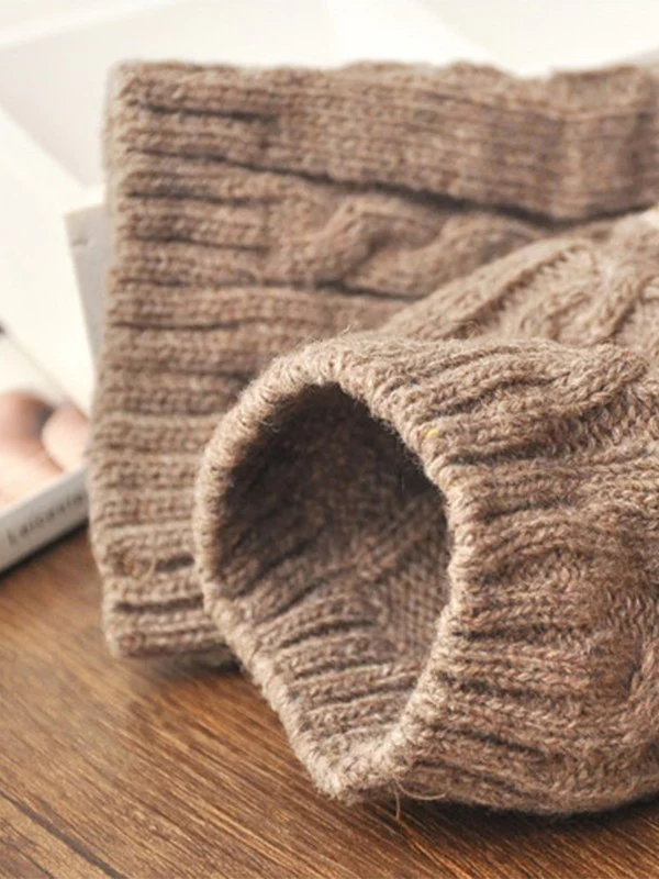 Christmas Jacquard Knitted Leg Warmer - Image 9