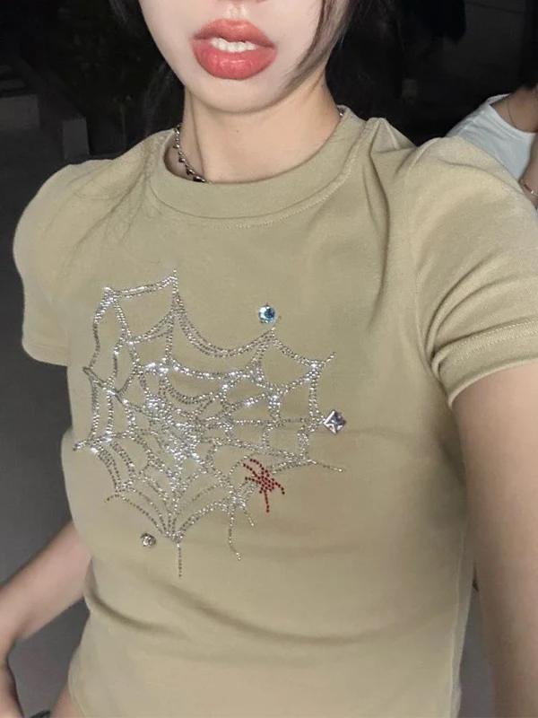Cobweb Diamonds Short Sleeve - Image 2