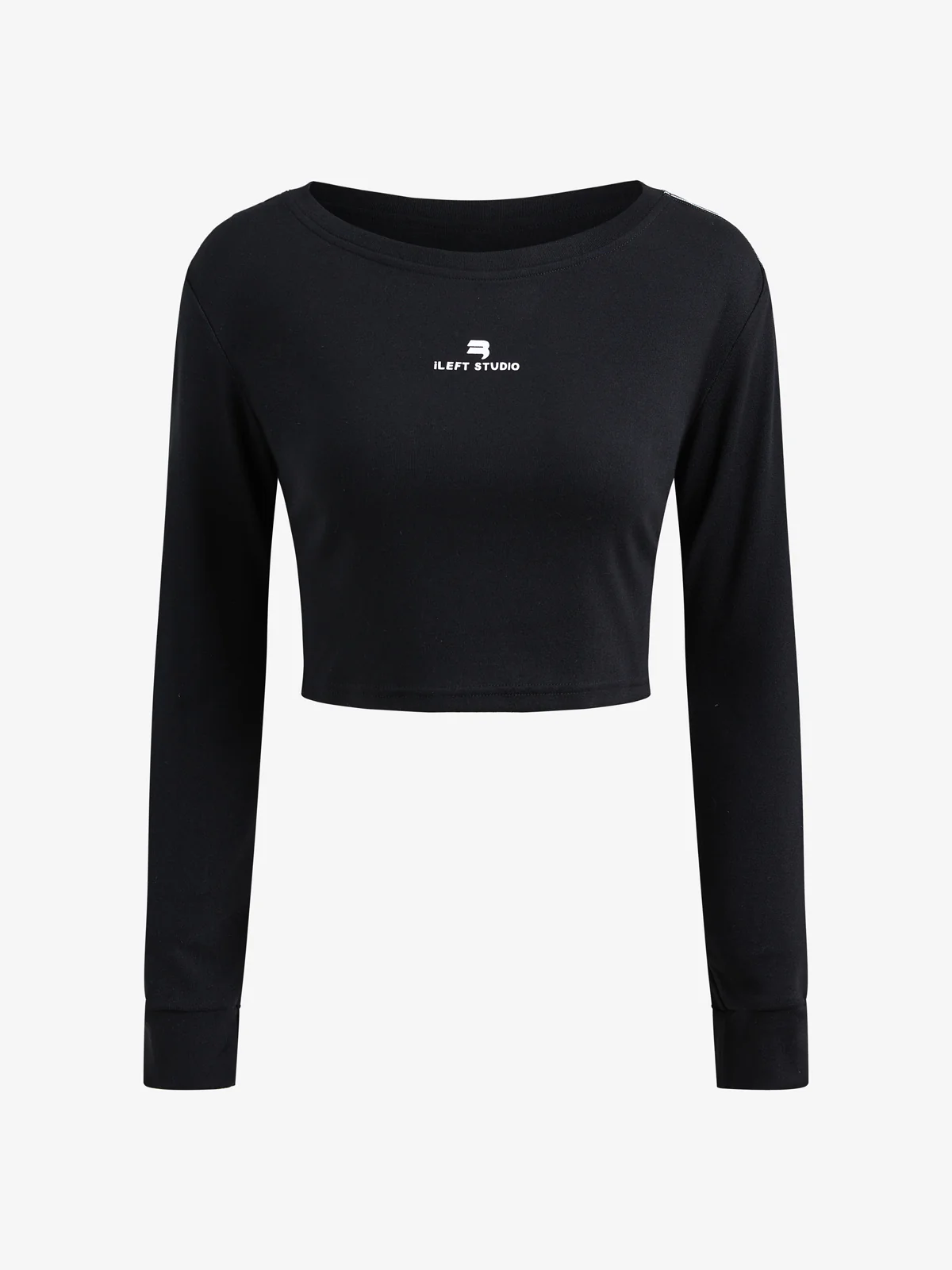 Contrast Color Print Long Sleeve Tee - Image 5