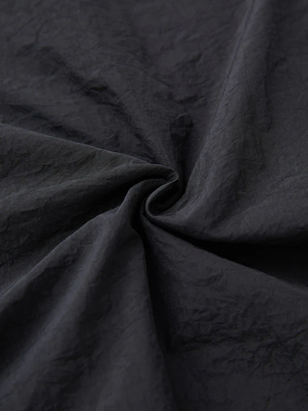 Contrast Piping Black Baggy Sweatpants - Image 13