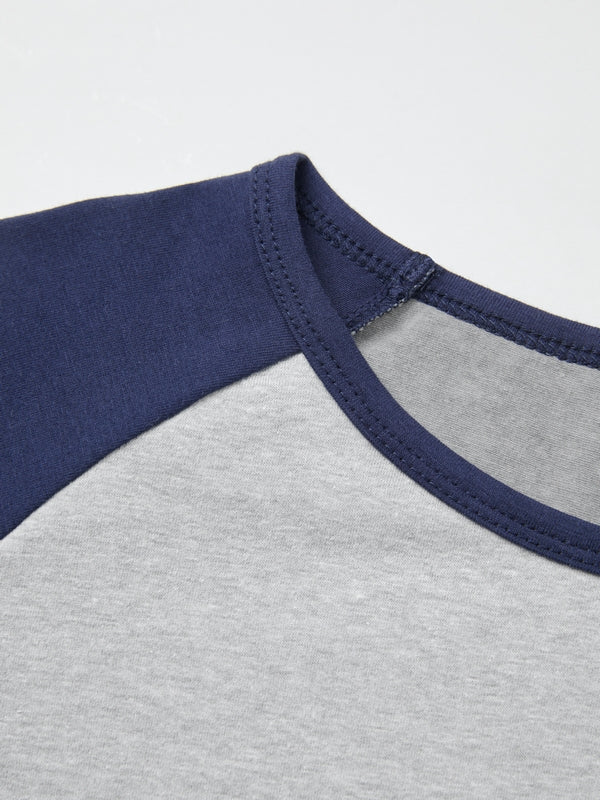 Contrast Raglan Slim Short Sleeve Tee - Image 10