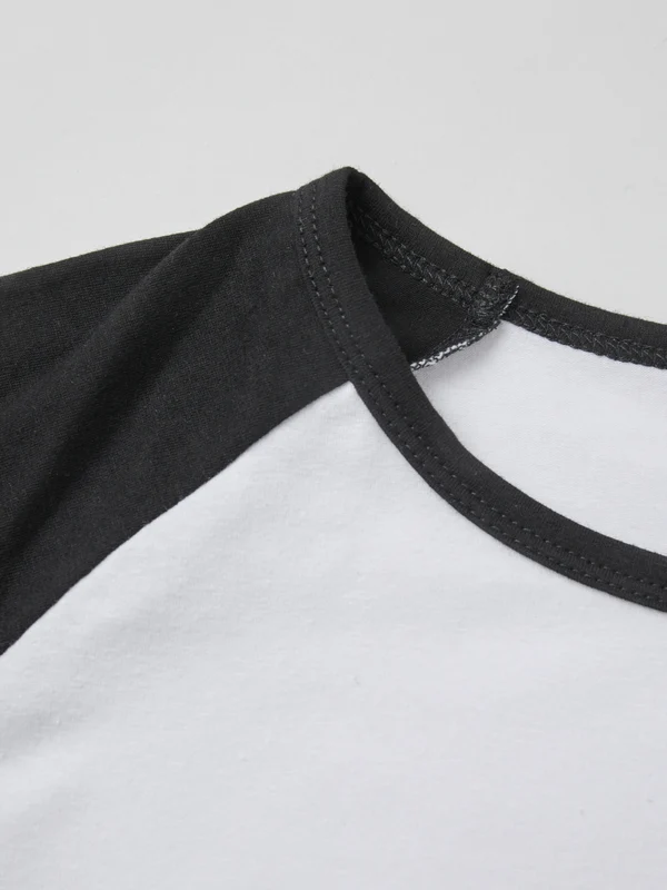 Contrast Raglan Slim Short Sleeve Tee - Image 22