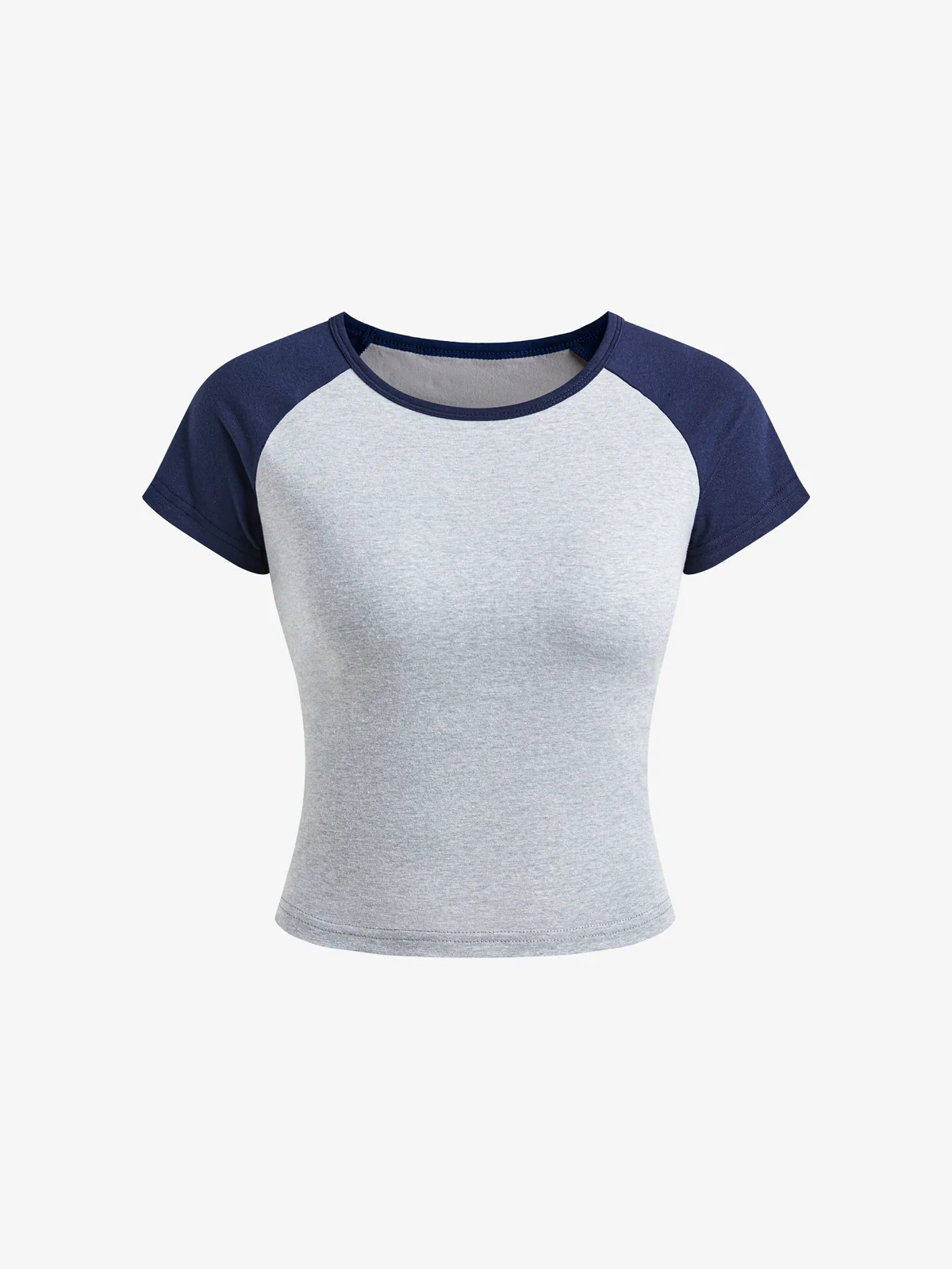 Contrast Raglan Slim Short Sleeve Tee - Image 6
