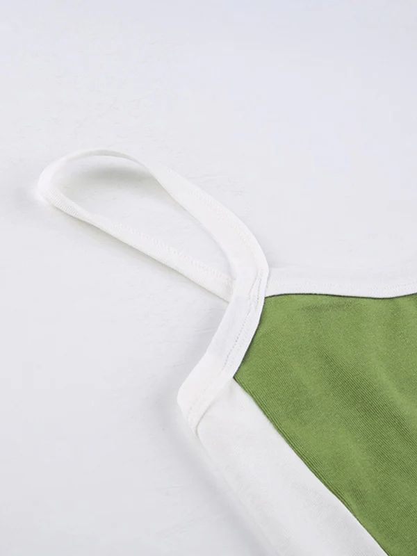 Contrast Trim Vintage Crop Cami Top - Image 11