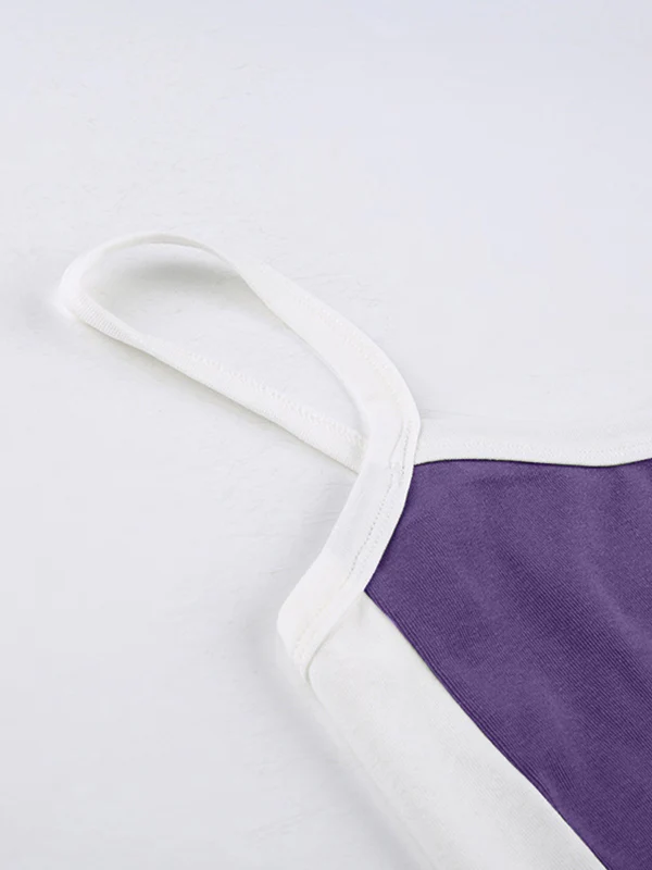 Contrast Trim Vintage Crop Cami Top - Image 29