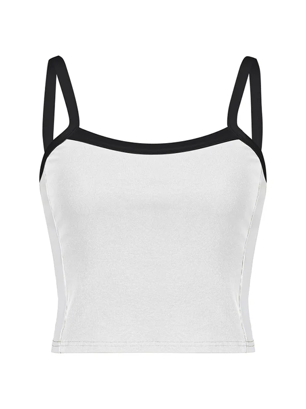 Contrast Trim Vintage Crop Cami Top - Image 31
