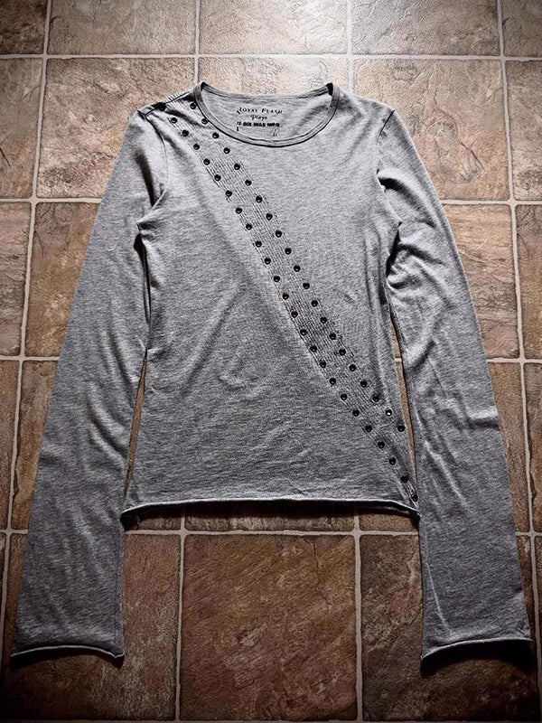 Dark Guitar Print Long Sleeve - Image 2