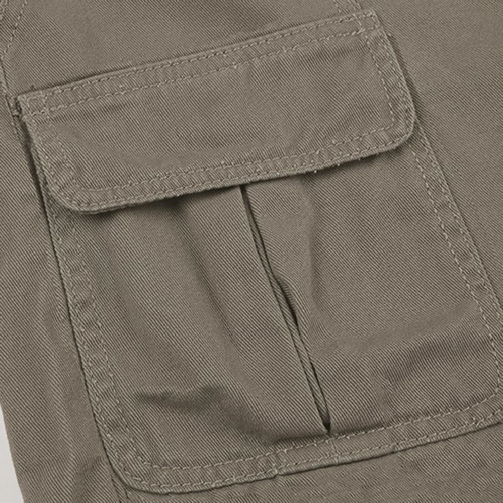 Denim Straight Leg Cargo Shorts - Image 38