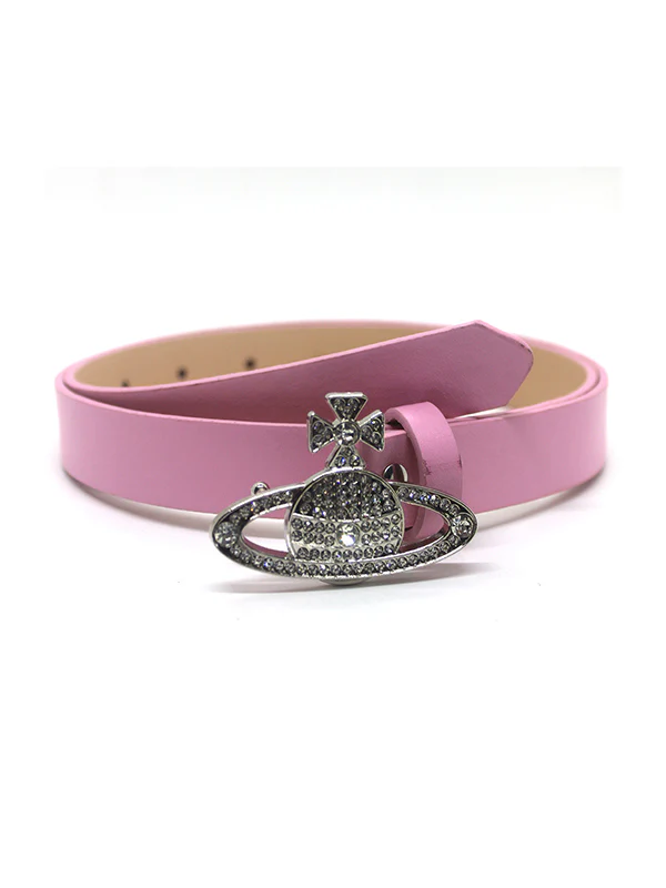 Diamond Encrusted Saturn Buckle Belt - Image 2