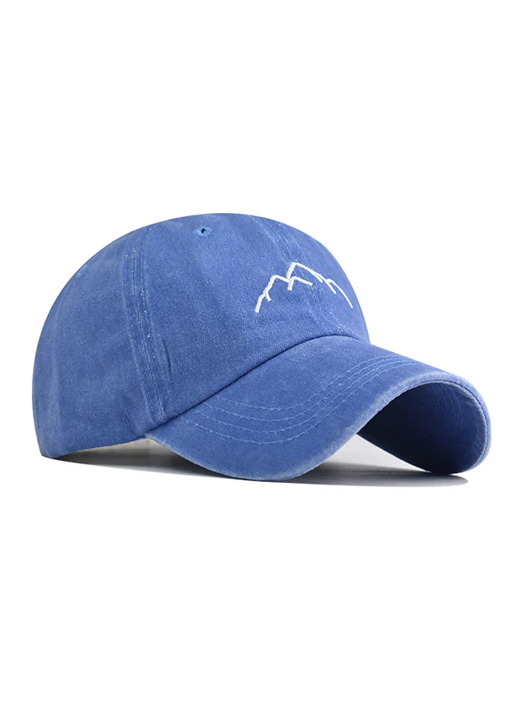 Embroidered Washed Baseball Cap - Image 11