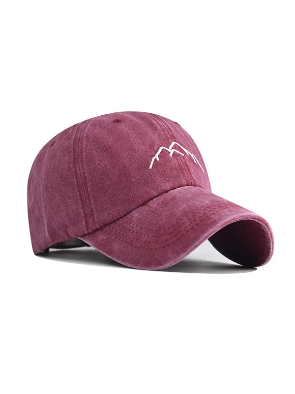 Embroidered Washed Baseball Cap - Image 12