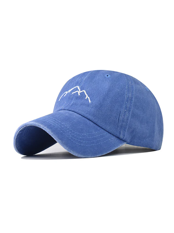 Embroidered Washed Baseball Cap - Image 3