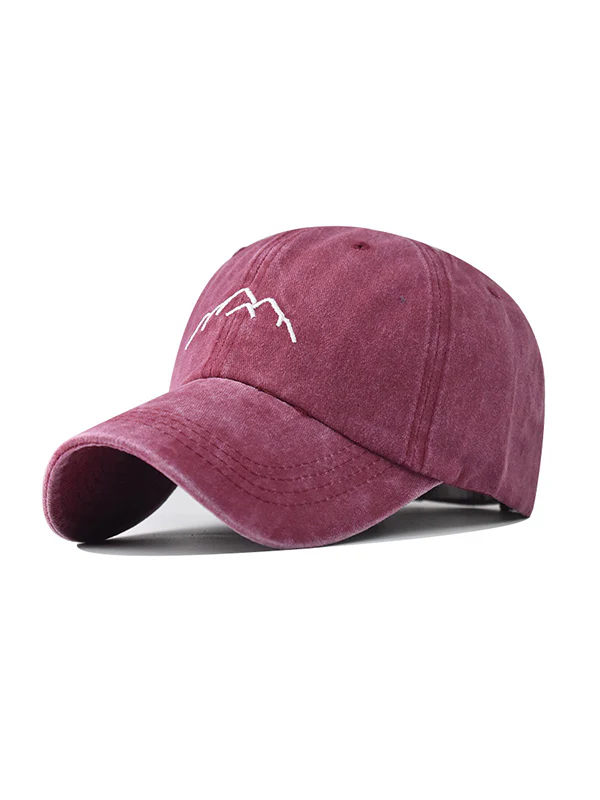 Embroidered Washed Baseball Cap - Image 4